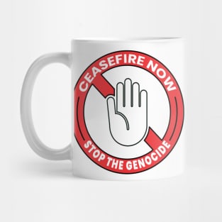 Ceasefire Now Mug